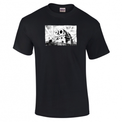 Banksy 20th Century Fox Blockade t Shirt in Black