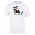 Banksy Child Labour T Shirt in White