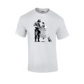 Banksy Dorothy Police Search T Shirt in Grey